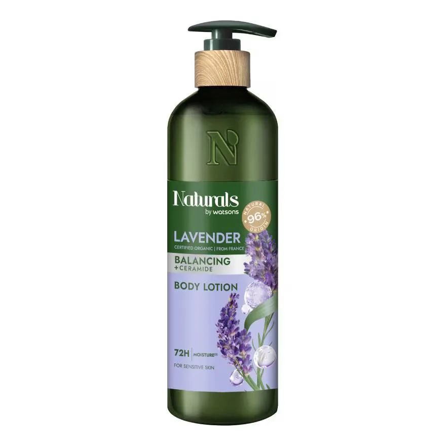 Naturals by Watsons ลาเวนเดอร์ บาลานซิ่ง บอดี้ โลชั่น
