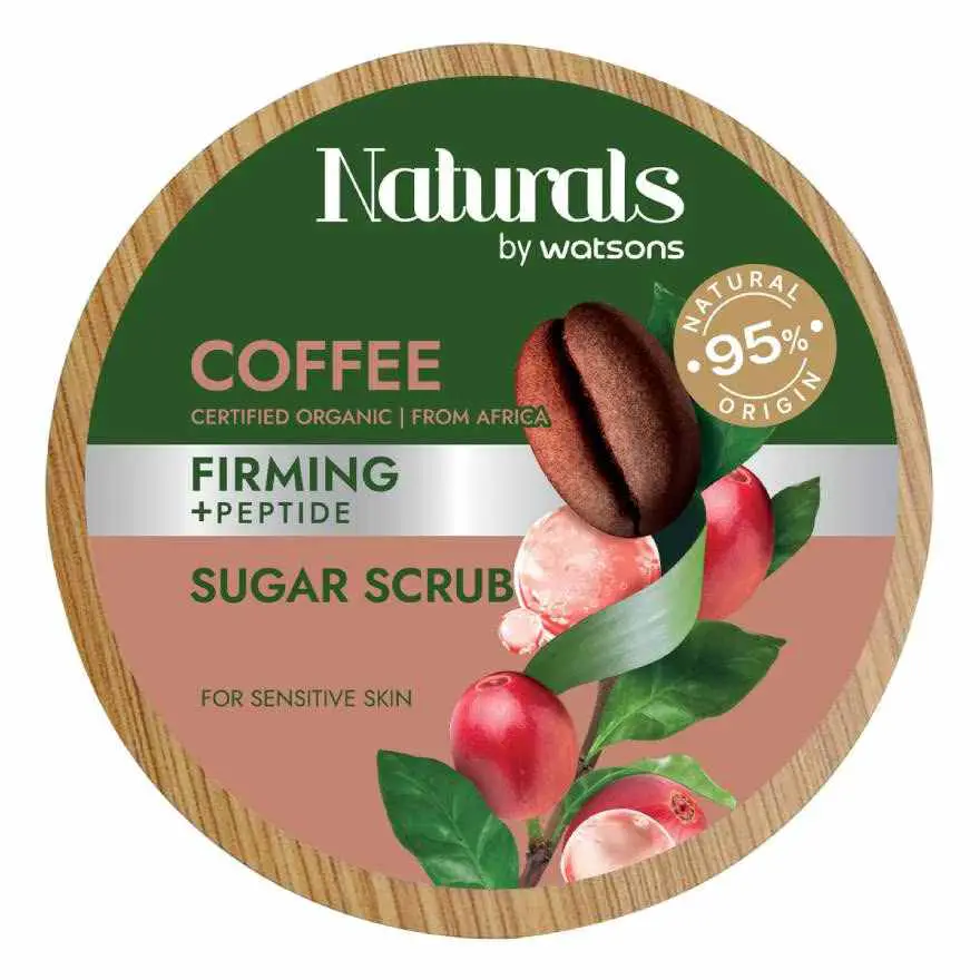 Naturals by Watsons  คอฟฟี่ เฟิร์มมิ่ง ชูการ์ สครับ