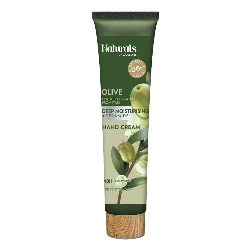 Naturals by Watsons  โอลีฟ ดีพ มอยซ์เจอไรซิ่ง แฮนด์ ครีม