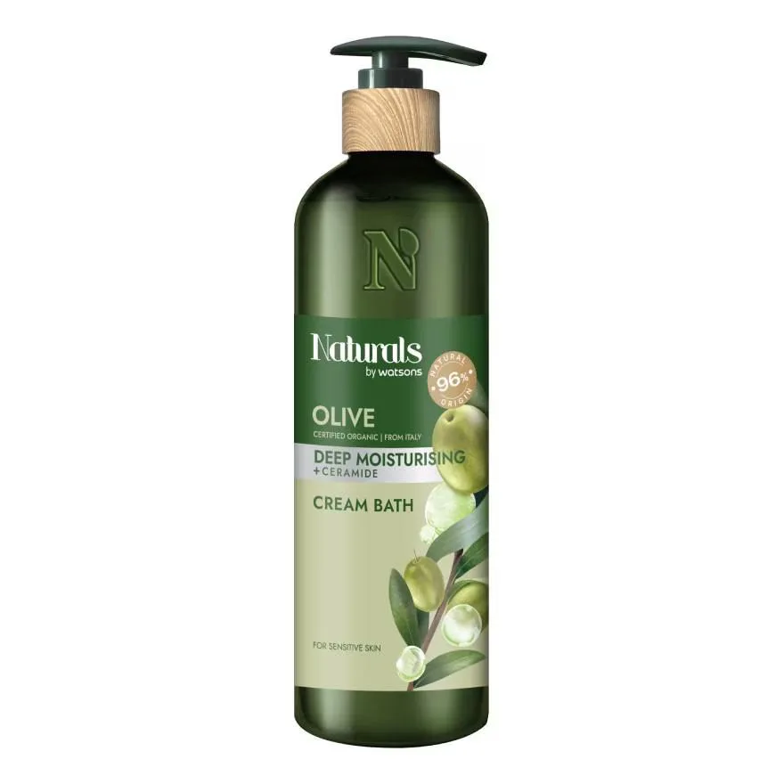 Naturals by Watsons  โอลีฟ ดีพ มอยซ์เจอไรซิ่ง ครีม บาธ