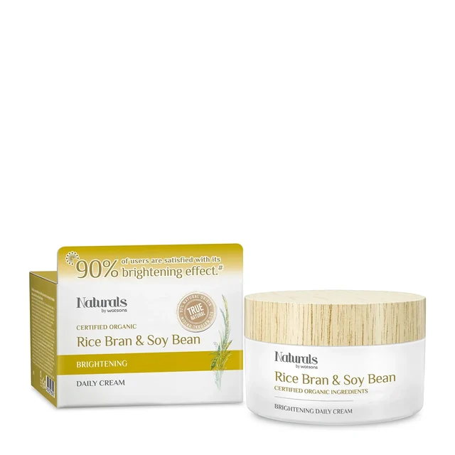 Rice Bran And Soy Bean Brightening Daily Cream