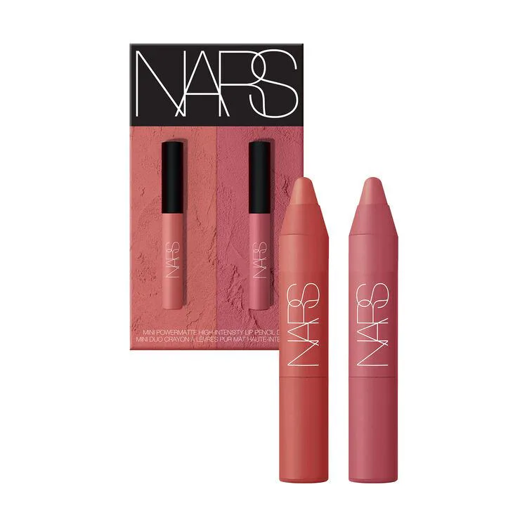 MINI POWERMATTE HIGH-INTENSITY LIP PENCIL DUO - NUDE
