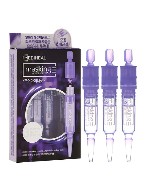 Masking Layering Ampoule Poreminor Shot