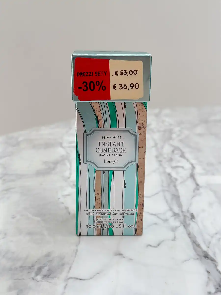 Instant Comeback Facial Serum