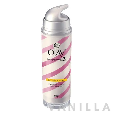 Natural White Pinkish Fairness Serum + Cream Day SPF15 PA++