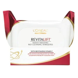 RevitaLift® Radiant Smoothing Wet Cleansing Towelettes