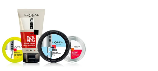 Studio Line Texture And Control Overworked Hair Putty