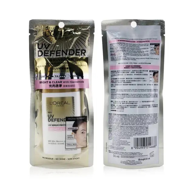 UV Defender Bright & Clear SPF50+ PA++++ Long UVA