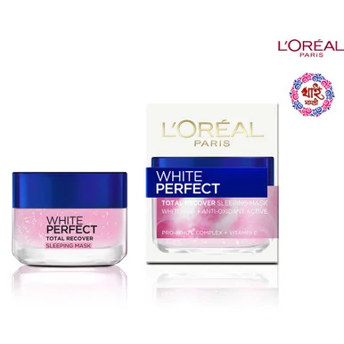 White Perfect Total Recover Sleeping Mask