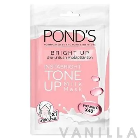 White Beauty Instabright Tone Up Milk Mask Vit C