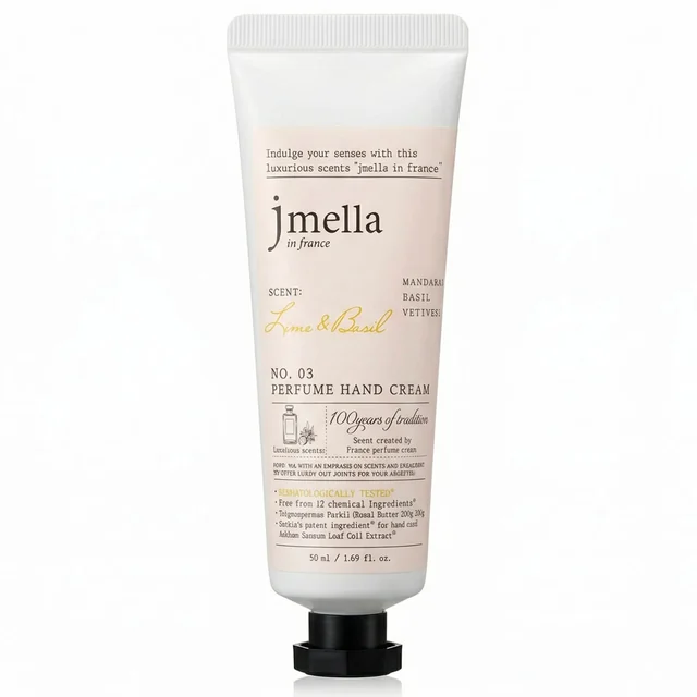 No.03 Lime & Basil Perfume Hand Cream