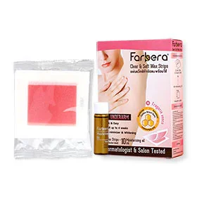 Farbera Clear & Soft Wax Strips [For Underarm]