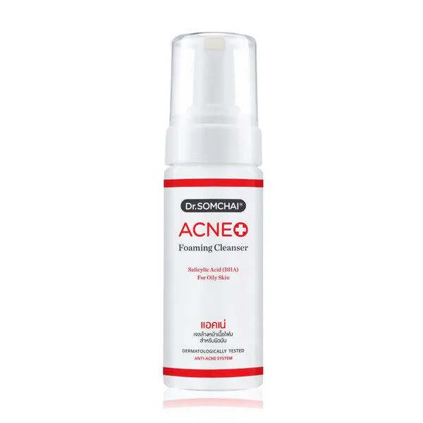 Dr.Somchai Acne Foaming Cleanser Salicylic Acid [BHA] For Oily Skin 150ml