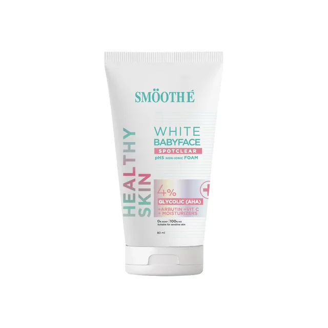 White Babyface Spotclear