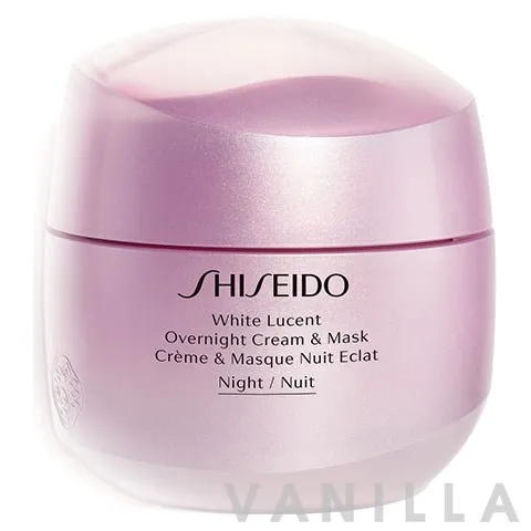 White Lucent Overnight Cream And Mask