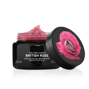British Rose Exfoliating Gel Body Scrub