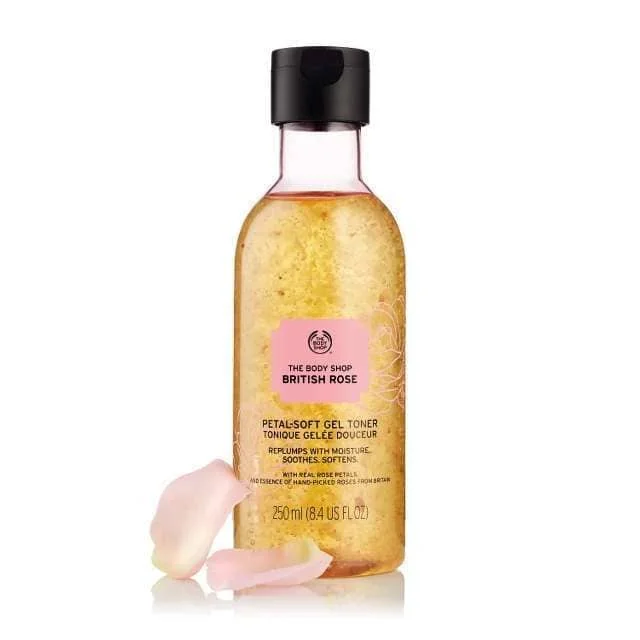 British Rose Petal Soft Gel Toner
