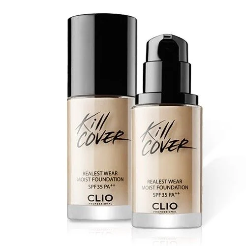 Kill Cover Realest Wear Moist Foundation Stf35 Pa++