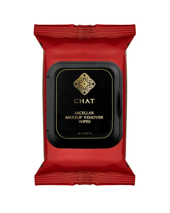 CHAT MICELLAR MAKEUP REMOVER WIPES (ฉัตรผลิตภัณฑ์ผ้าเช็ดทำความสะอาดเครื่องสำอางน้องฉัตร)