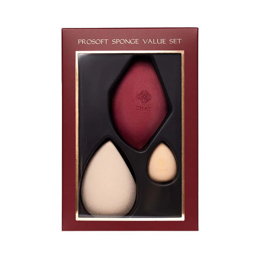 CHAT PROSOFT SPONGE VALLUE SET (เซ็ต ฟองน้ำฉัตร เนื้อนุ่มพิเศษ)