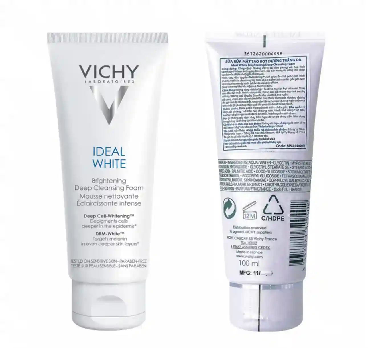 Ideal White Brightening Deep Cleansing Foam