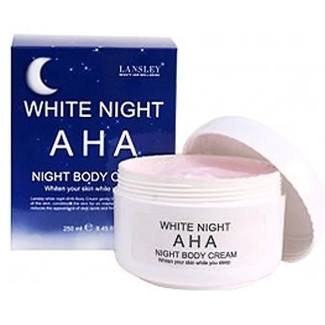 AHA White Night Body Cream
