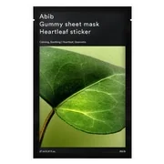 Gum sheet mask pack Dokudami sticker