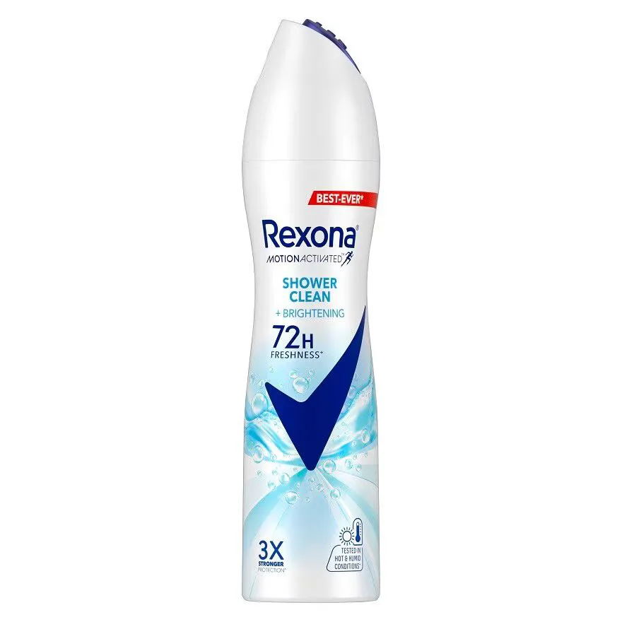 Rexona เรโซนา สเปร์ย ชาวเวอร์ คลีน ไบรท์เทนนิ่ง แอนติเพอสไปแรนท์