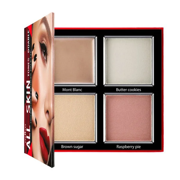 All Skin Tones Doable Highlighter X Blusher Palette
