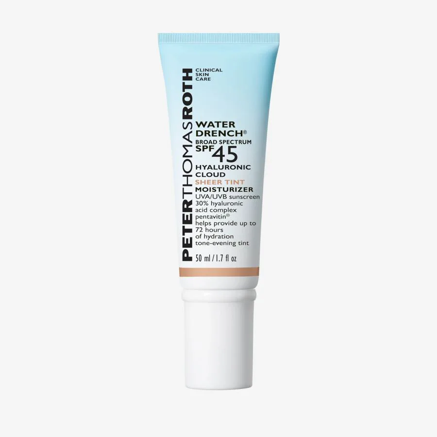 Peter Thomas Roth Water Drench Broad Spectrum SPF 45 Hyaluronic Cloud Sheer Tint Moisturizer