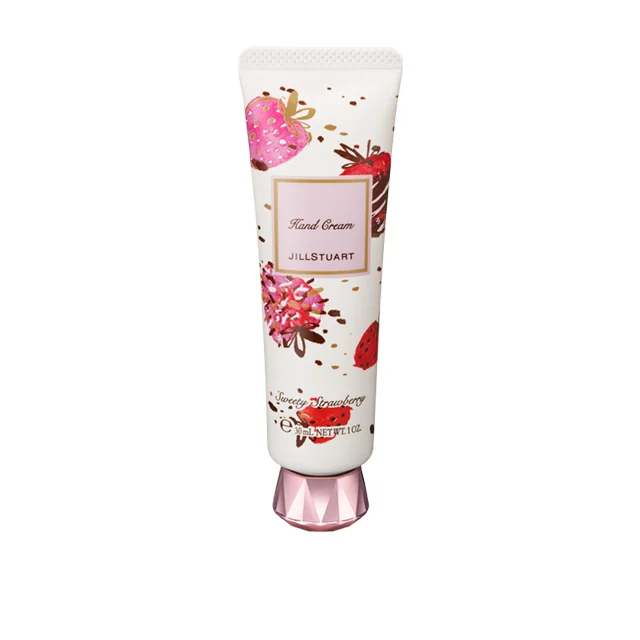 Peachy White Floral Hand Cream