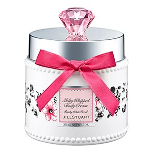 Peachy White Floral Melty Whipped Body Cream
