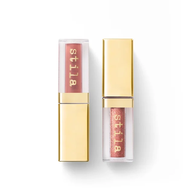 Double Dip Suede Shade And Glitter & Glow Liquid Eye Shadows
