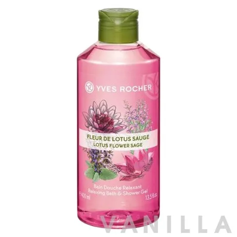 Lotus Flower Sage Relaxing Bath And Shower Gel