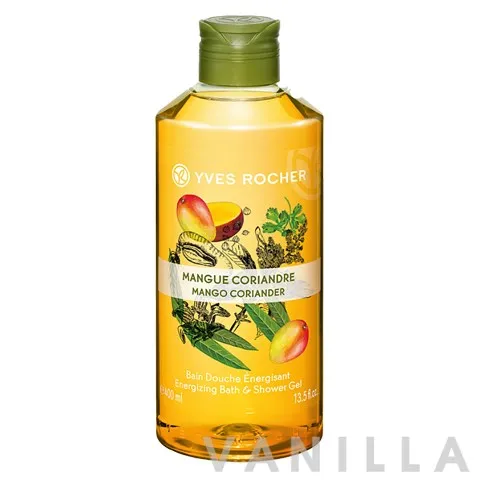 Mango Coriander Energizing Exfoliating Shower Gel