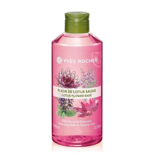 Relaxing Lotus Flower Sage Shower Gel