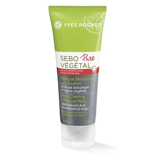 Sebo pure vegetal Pore Clearing Charcoal Mask