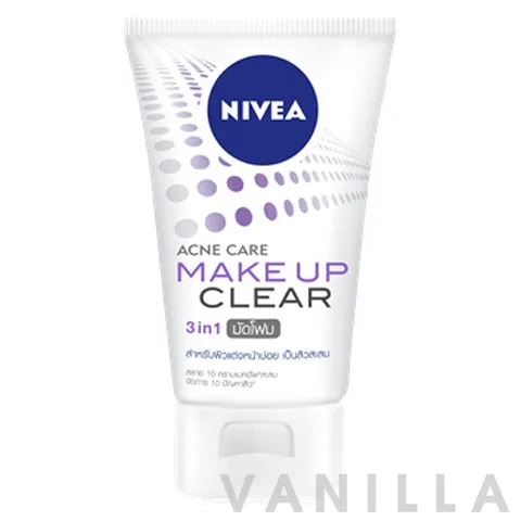 Acne Care Make Up Clear Mud Foam