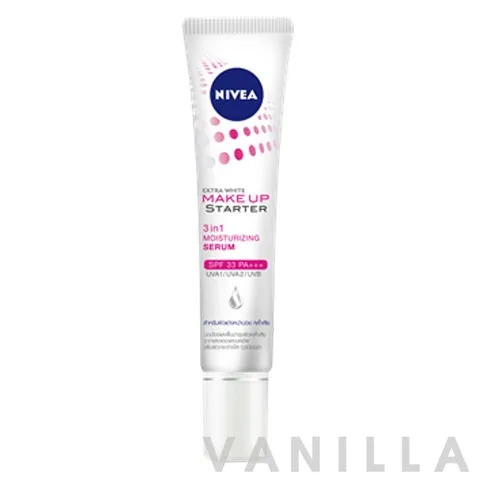 Extra White Make Up Starter 3 In 1 Moisturizing Serum SPF33 PA+++