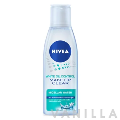 White Oil Control Make Up Clear Micellar Water