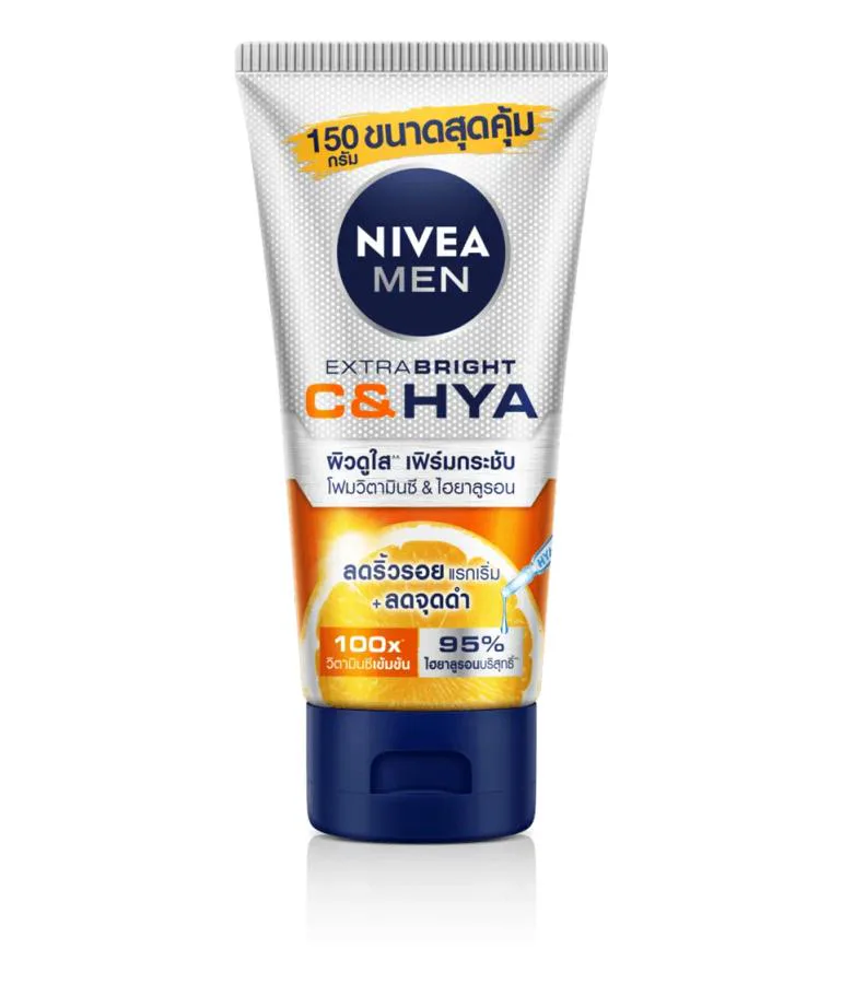 Nivea เอ็กซ์ตร้า ไบรท์ ซี&ไฮยา เอจ ดีเฟนซ์ วิตามิน วอช