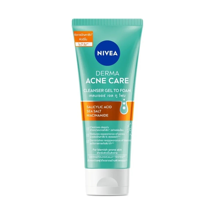 Derma Acne Care Cleanser Gel To Foam