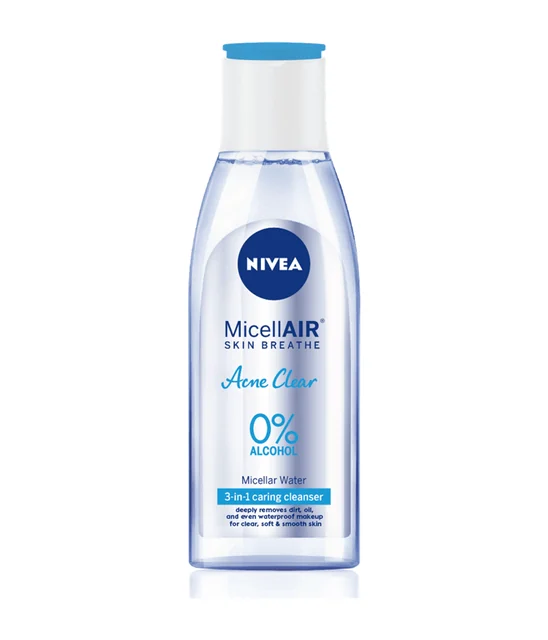 White Acne Oil Control Make Up Clear Cleansing Milk