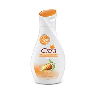 Sun Protected White Hand and Body Lotion