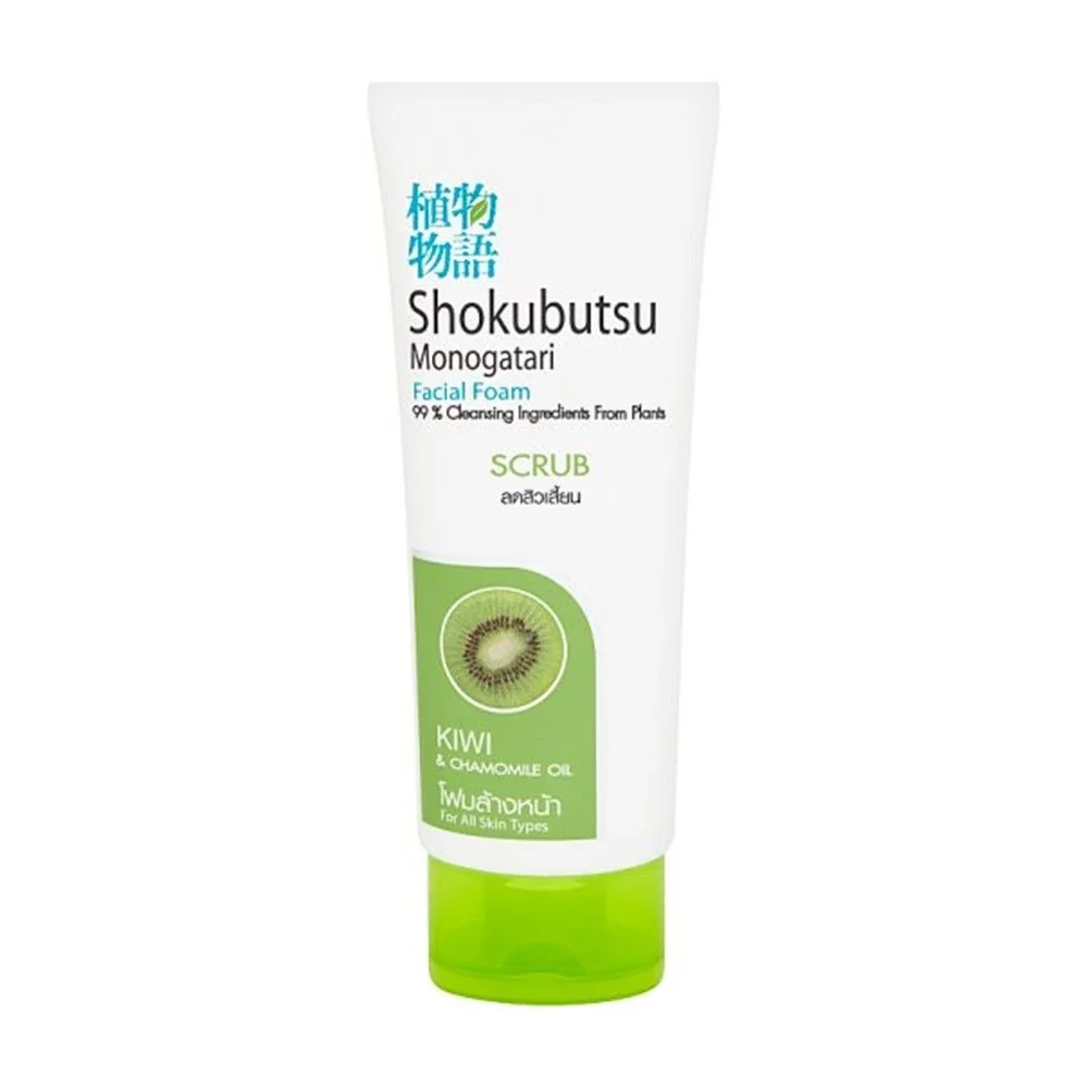 Shokubutsu Facial Foam Scrub