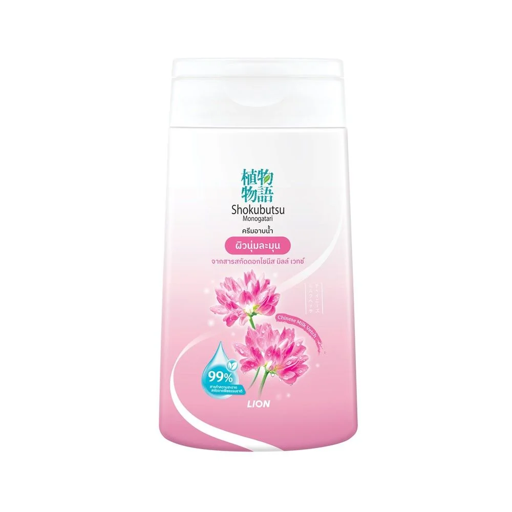 SHOKUBUTSU SHOWER CREAM CHINESE MILK