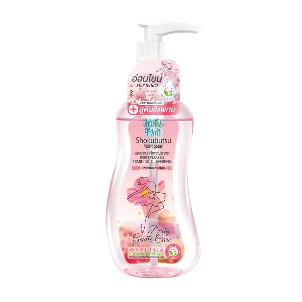 SHOKUBUTSU FEMININE CLEANSING PINK