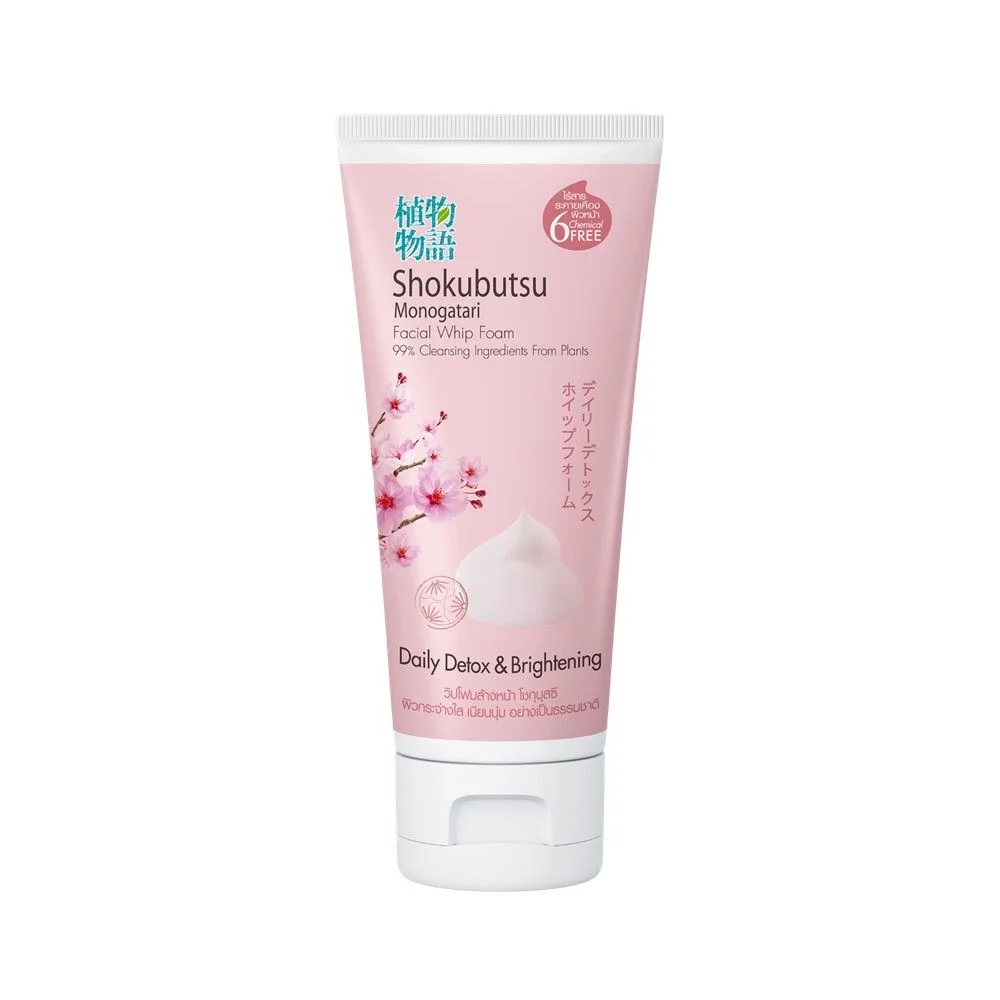 SHOKUBUTSU DETOX BRIGHT WHIP FOAM