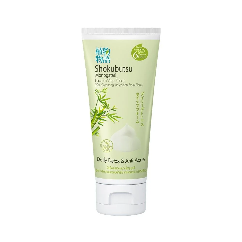 SHOKUBUTSU DETOX ANTI-ACNE WHIP FOAM