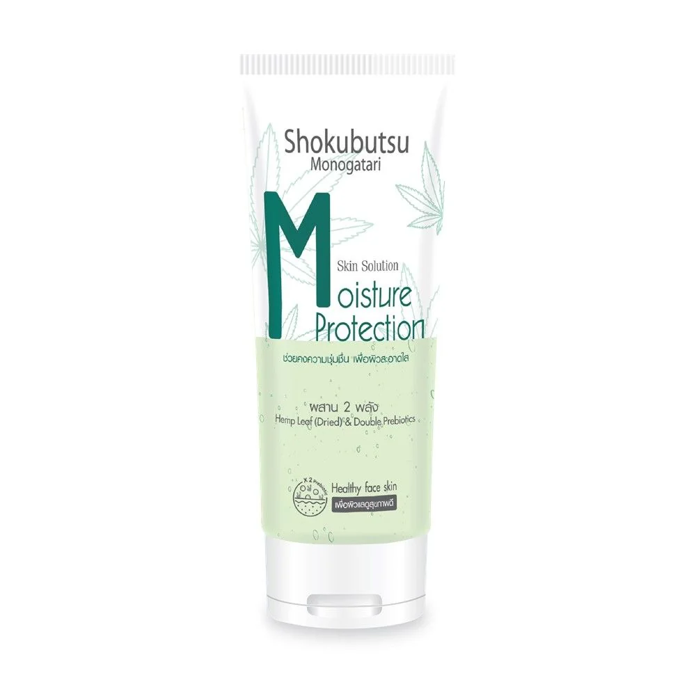 SHOKUBUTSU FACIAL GEL CLEANSER MOISTURE PROTECTION